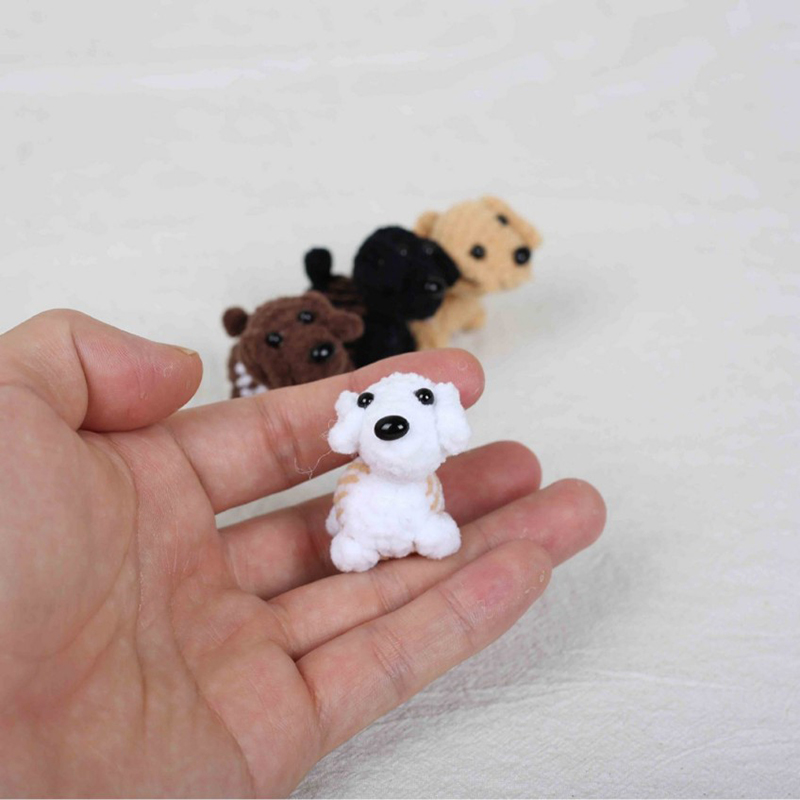 미니 강아지 시리즈 크로셰 키링 뜨개질 작은 강아지 열 - Pet Supplies Store 리뷰 및 가격