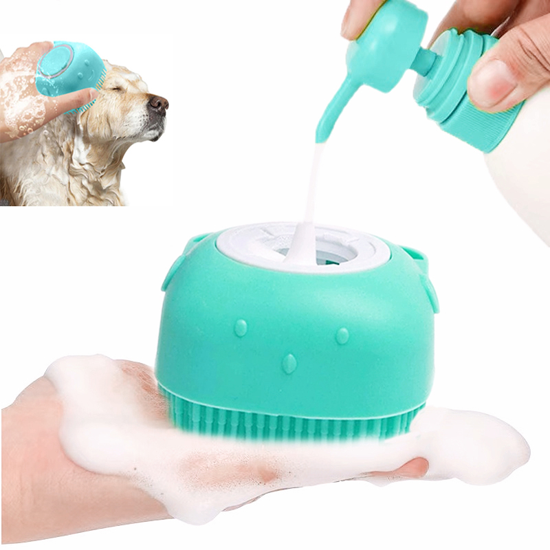 부드러운 실리콘 애완동물 목욕 브러쉬 마사지 샤워젤 도 - Pet Supplies Application 리뷰 및 가격