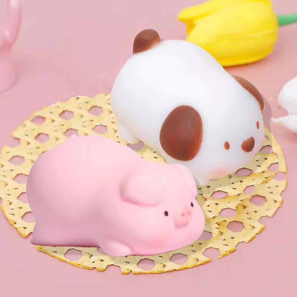 귀여운 핑크 돼지 흰 강아지 동물 스트레스 해소 귀여운 - Pet Supplies Store 리뷰 및 가격