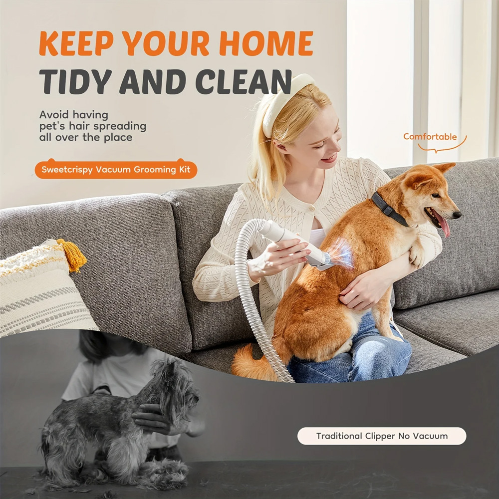 110V 미국 플러그 애완동물 미용 진공청소기 저소음  - Pet Supplies Application 리뷰 및 가격